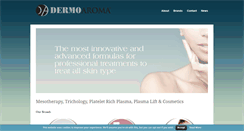 Desktop Screenshot of dermoaroma.com